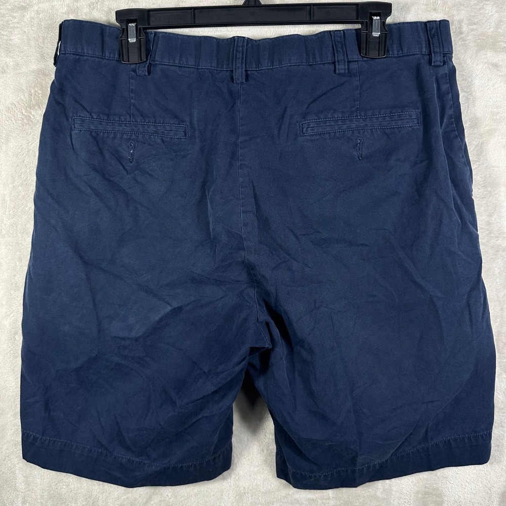Polo Ralph Lauren Shorts Mens 34 Navy Blue Chino Cotton‎ Classic Casual Preppy - Picture 6 of 6